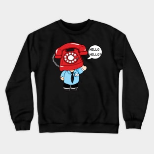 Hello Phone Guy Crewneck Sweatshirt